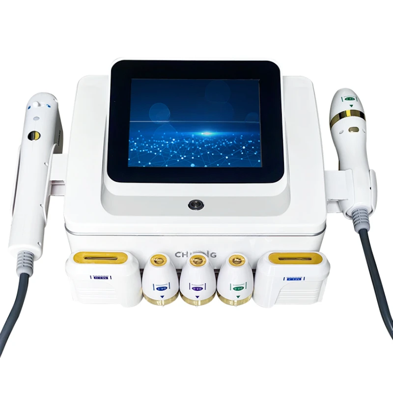 Ultrasonic beauty salon special instrument cannon household v-face face lifting and tightening gathering artifact