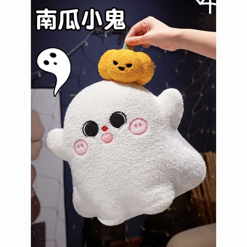 ハッピーハロウィン人形、カボチャの枕、悪魔のエルフ、ゴーストのぬいぐるみ、かわいい人形、ホリデーデコレーション、小さなギフト