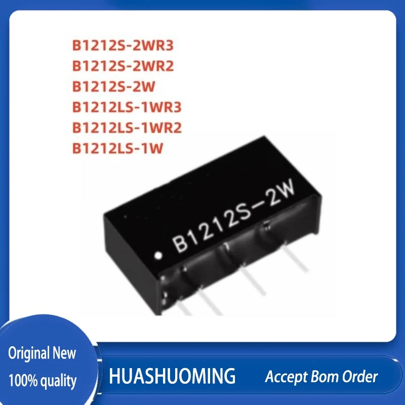 10Pcs/Lot  New B1212S-2WR3 B1212S-2WR2 B1212S-2W B1212S  TO 12V 2W B1212LS-1WR3 B1212LS-1WR2 B1212LS-1W B1212 B1212LS 12V SIP-4
