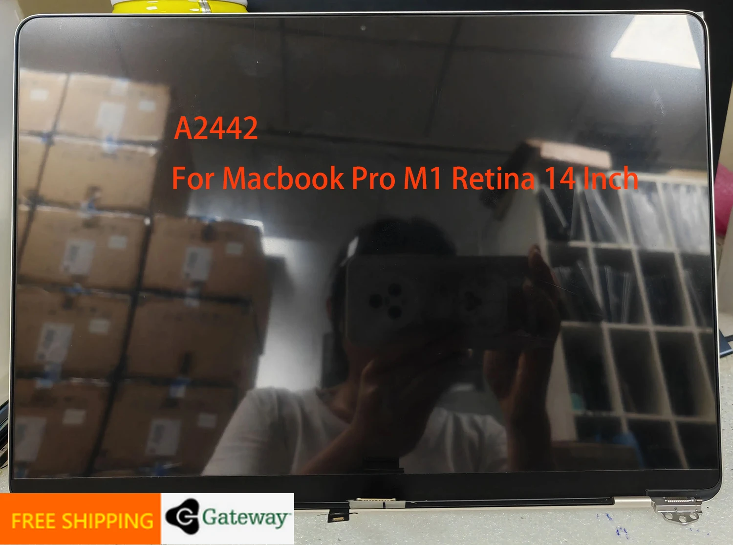 Replacement For Macbook Pro M1 Retina 14 Inch A2442 LCD Screen Assembly 2021 Display Space Gray And Silver High Quality