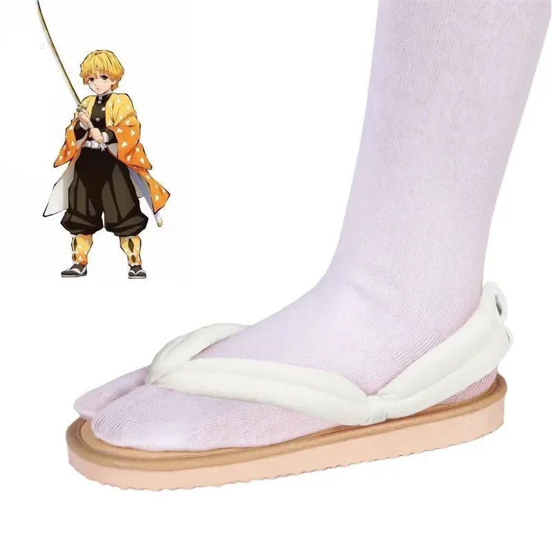 Anime Cosplay scarpe Kamado Tanjirou zoccoli sandali Kamado Nezuko Geta Kochou Shinobu infradito