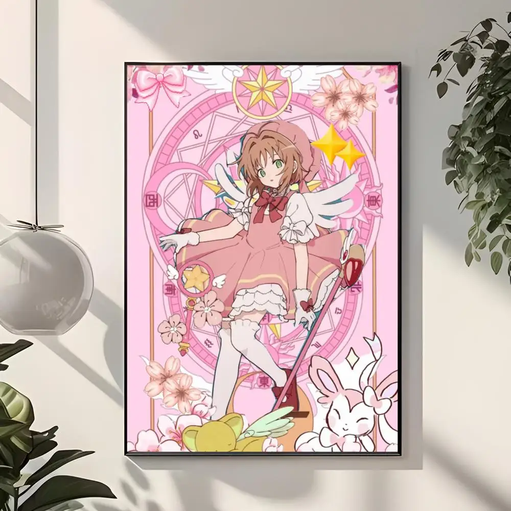 anime fantasy C-Cardcaptor Sakura Poster  Classic Home Interior Design & Modern Wall Decor Art Collection
