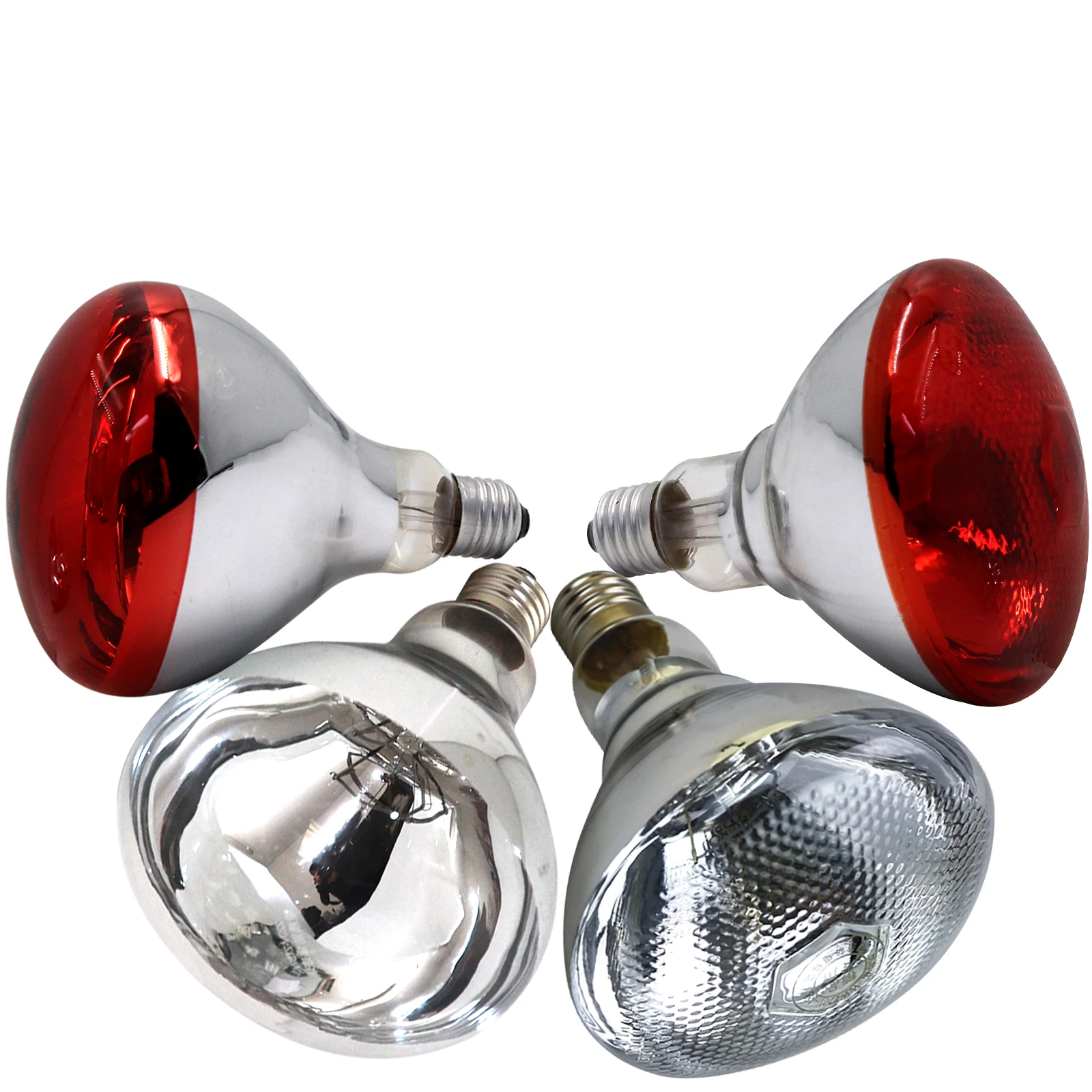 2PCS Thickened Heating Lamp Breeding Bulb High Quality 100W/150W/200W/250W/275W LED Light Pet Hatch Chicken Pig Heater Bulbs