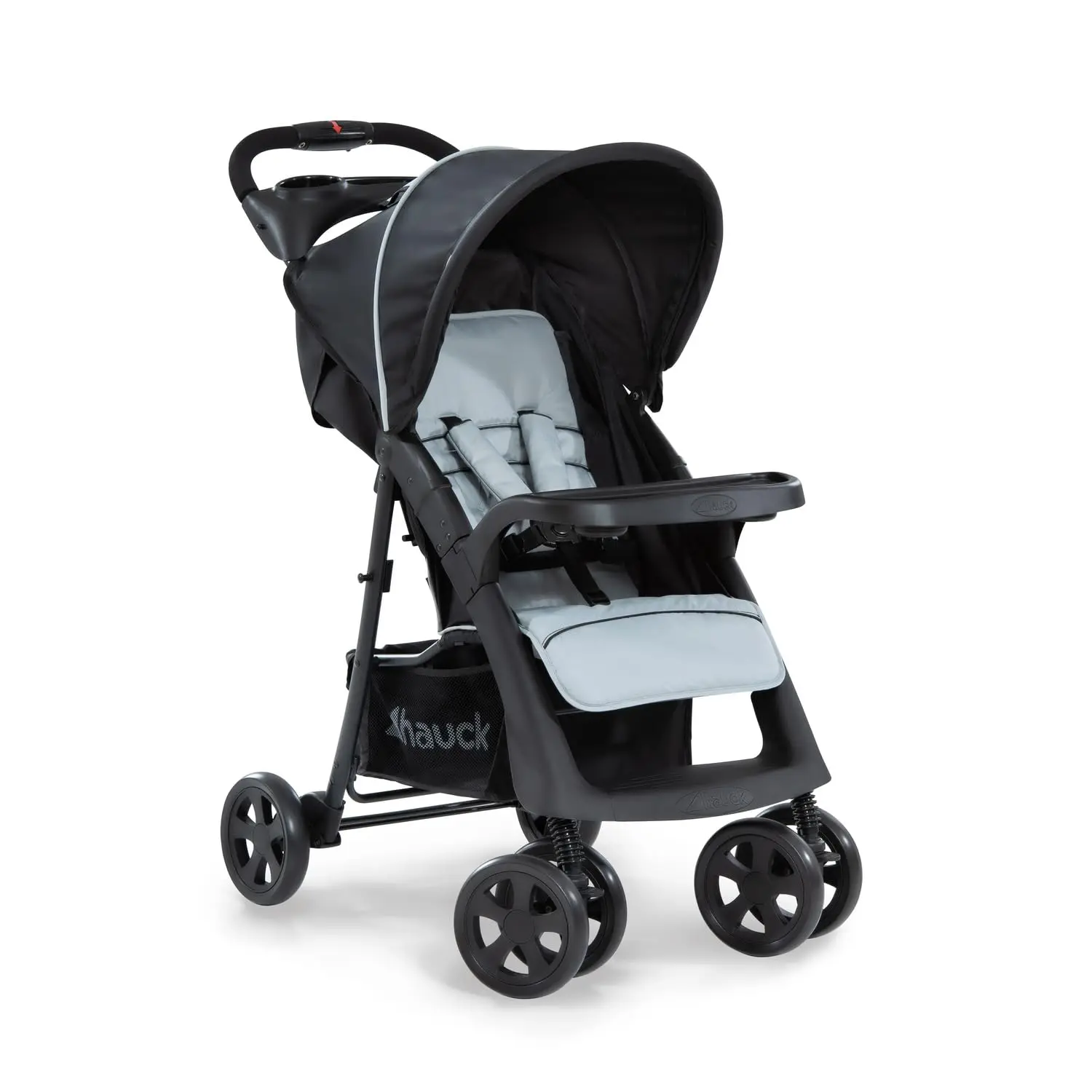 Hauck Shopper Neo Ii, Schwarz Grau - Kinderbuggy Mit Liegeposition Ab Geburt