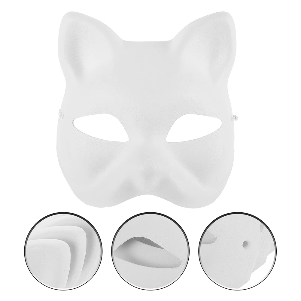 

7 PCS Costume Prop Masks The Craft Painted Manual Masquerade Cosplay Men and Women