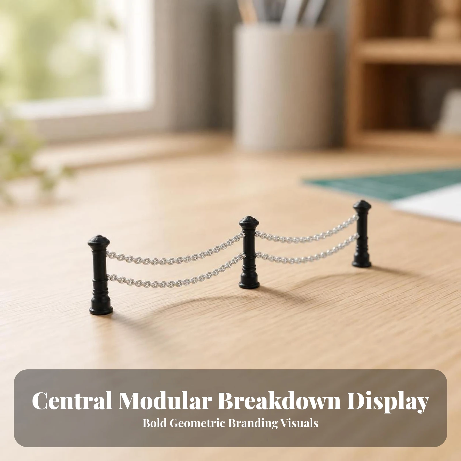 Pagar Diorama Miniatur Dilukis - Xcm Chain ulasan dan harga