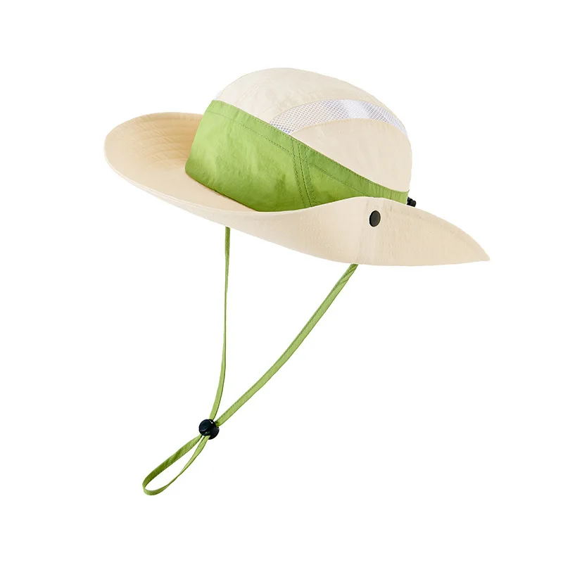 

Cowboy Hat Men Women Summer Sun Protection Wide Brim Cap Thin Breathable Fishing Accessory For Outdoor Beach Swimming Hiking