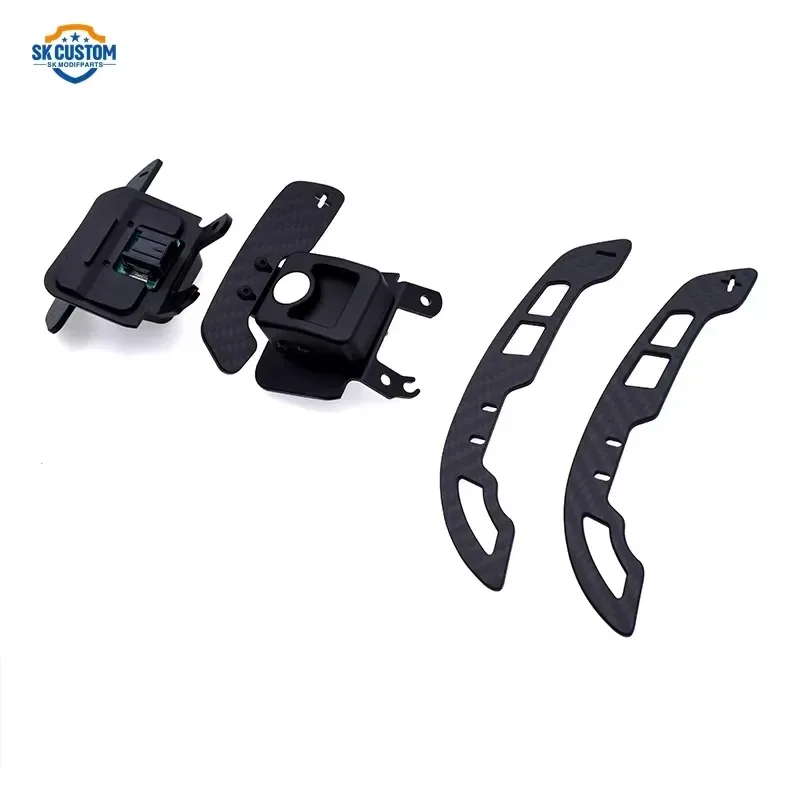 Hot Sale Real Carbon Fiber Magnetic Paddle Shifter for Corvette C8 ZR1 Z51 2020-2026 Steering Wheel view 4
