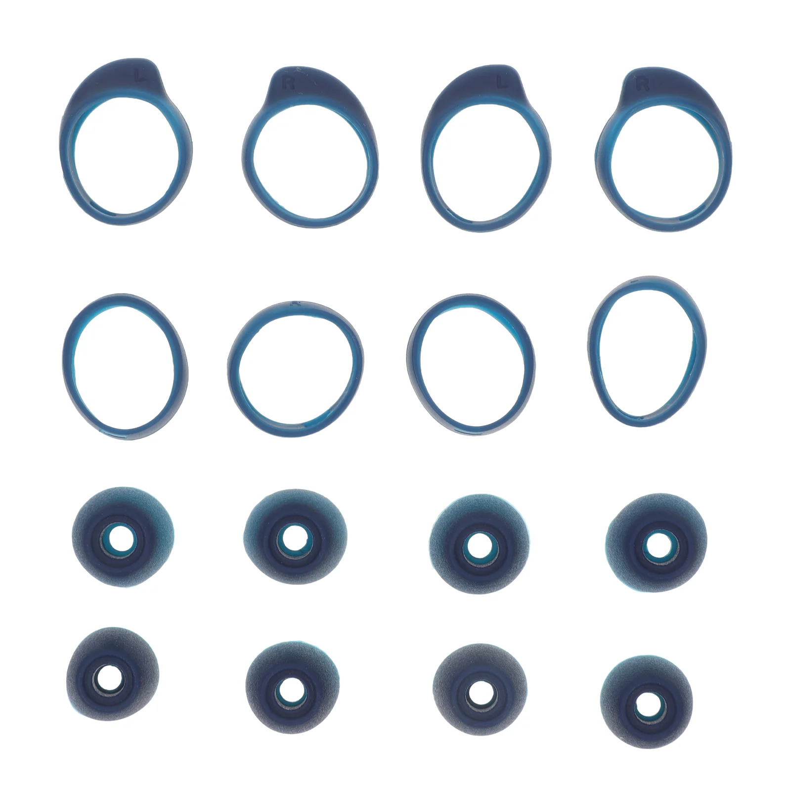 16 pezzi tappi protettivi per auricolari in silicone coperture antipolvere per cuffie auricolari con cancellazione del rumore accessori da caccia copertura per cuffie