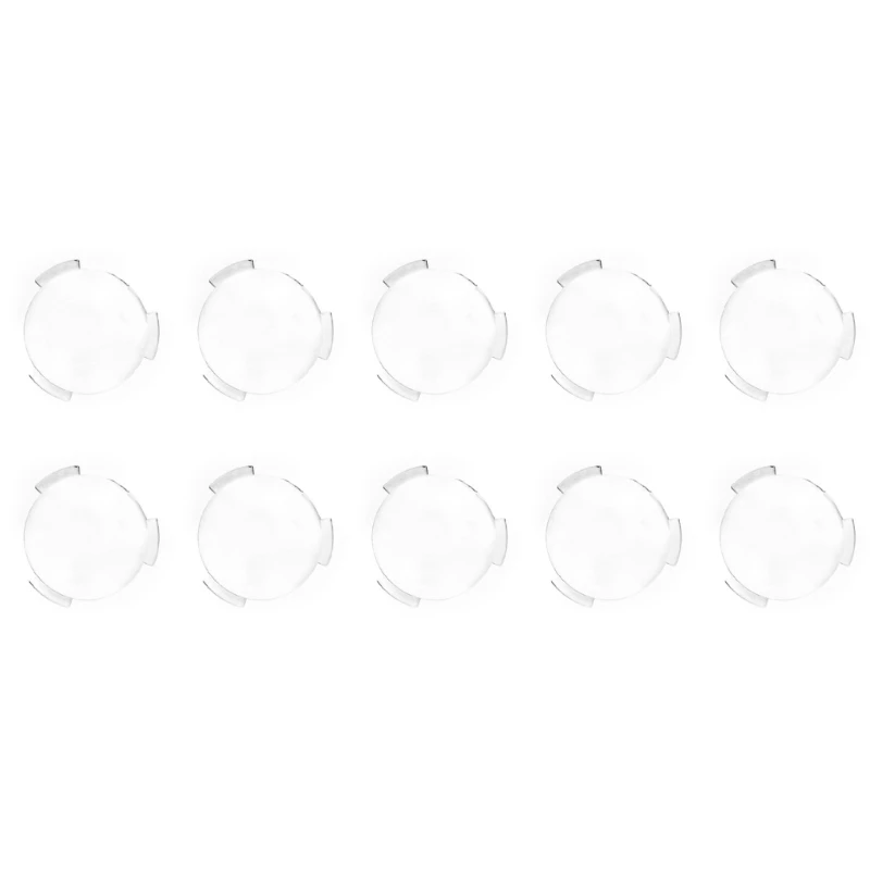 Lenses Magnifiers Lens Replacement Lens Accessories Lens Light Blocking Lens Focalize Lengths Lens Winged Plastic 10Pcs