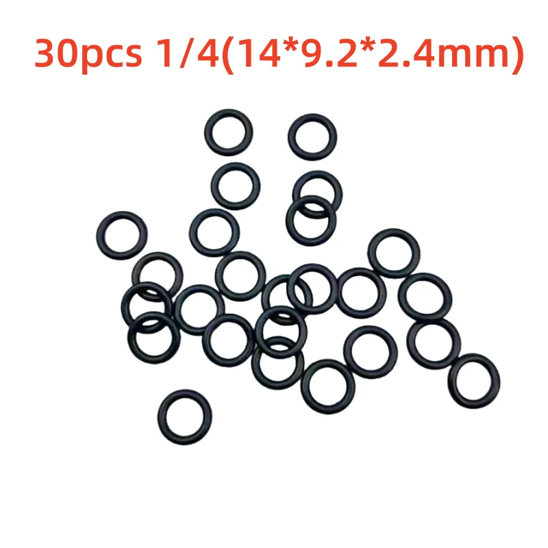 30PCS high-pressure O-ring 1/4 M22+3/8 high-pressure hose disconnect sealing gasket cleaner connector sealing ring kit