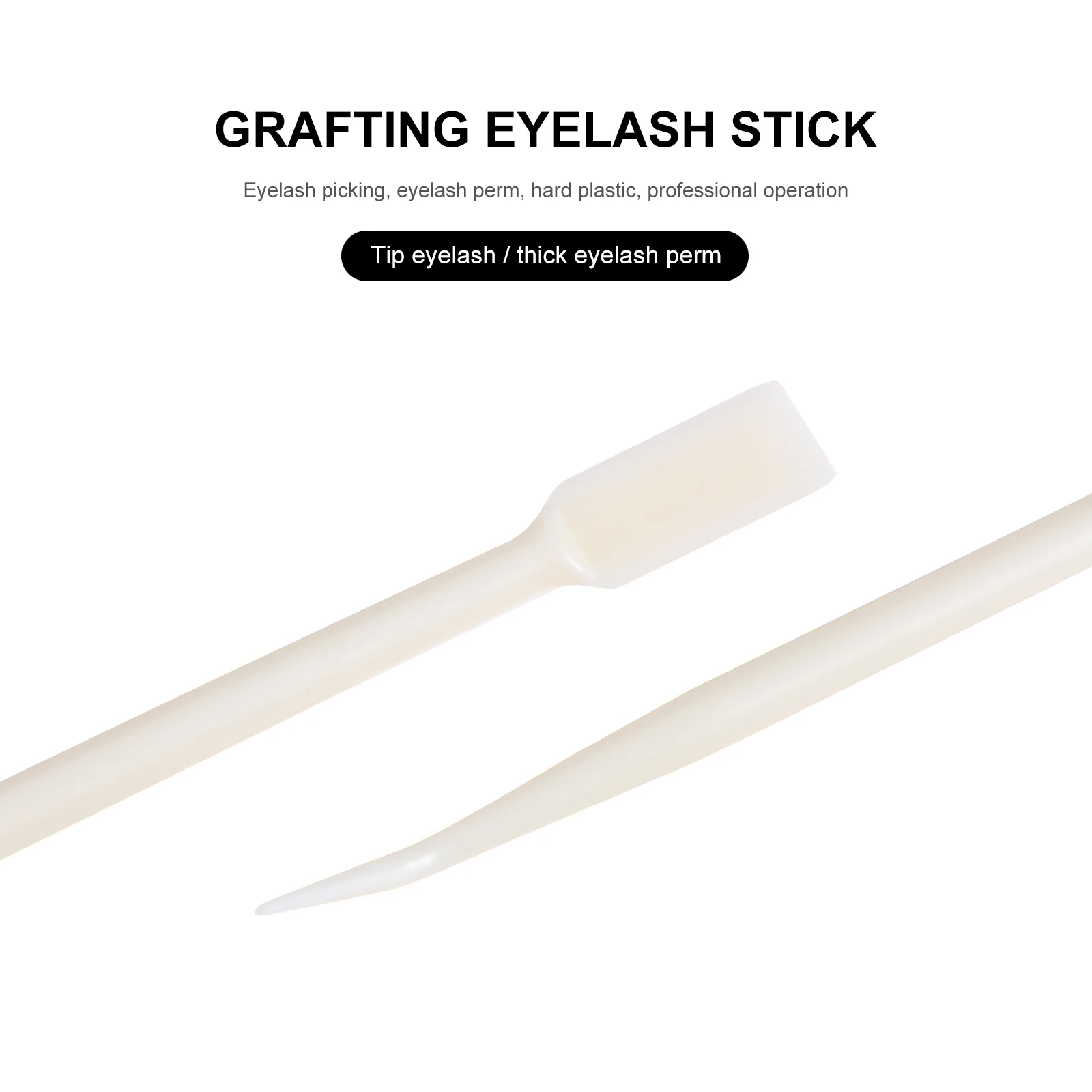 100 قطعة أداة رفع الرموش الساخن لاش تمديد إبرة رمش رافع يختار البلاستيك مقاومة للحرارة لاش تطعيم أدوات