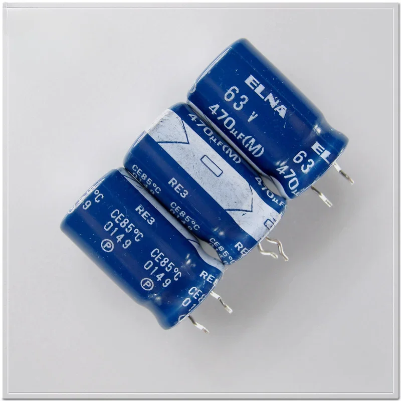 

10PCS/50PCS ELNA RE3 series 470uF/63V470uF fever audio electrolytic capacitor 12.5X21mm 85℃