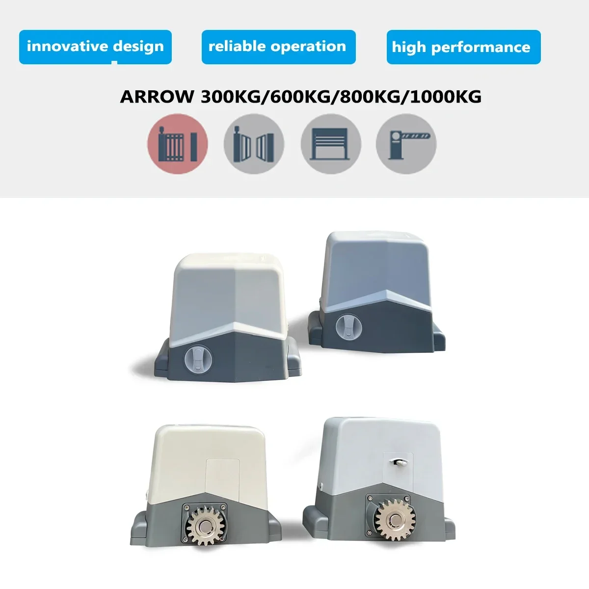 Global Best-seller Chisung CSPY-S12 DC 24V Solar Sliding Gate Motor Automatic Sliding Door Opener