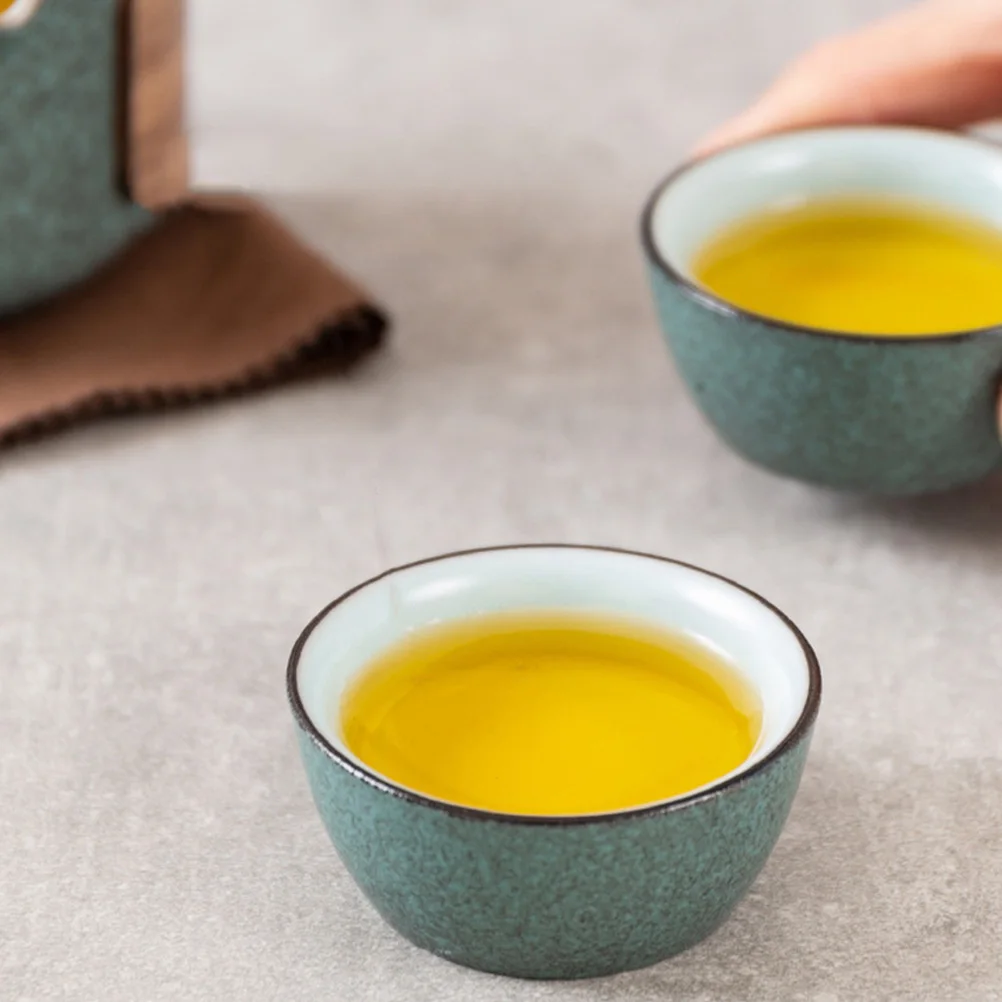 

Ceramic Teacup Set Safe Reliable Excellent Materials Unique Design Elegant Practical Tea Set Household Jar Creative
