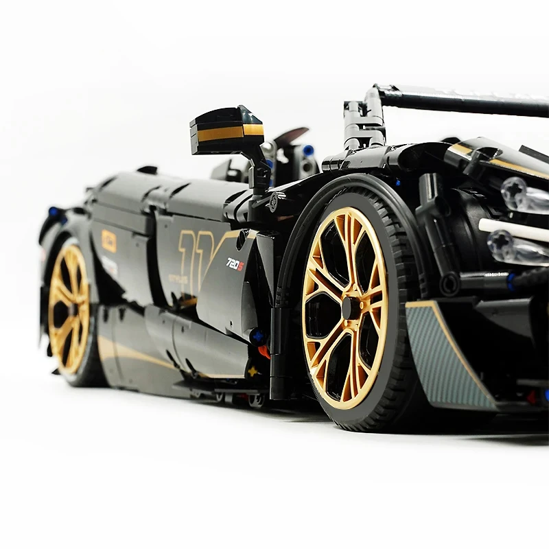 

Ступица колеса с красным и позолоченным покрытием 68577 — аксессуары для блоков, совместимые с автомобилями в масштабе 1:8 (42083/42056/42115) Строительные блоки