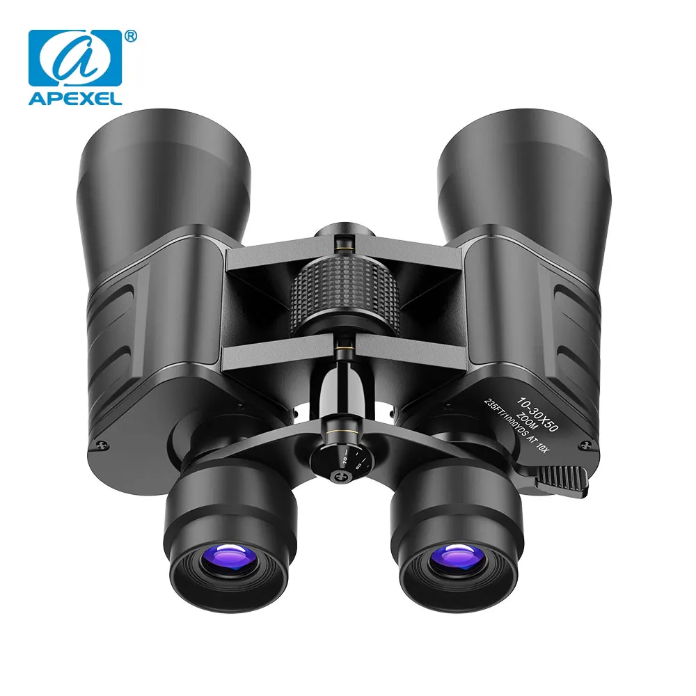 

APEXEL Power Binocular 10-30X50 Telescop Zoom Prism High Powerful Hunting for Sport Bird-watching Camping Outdoor Hiking