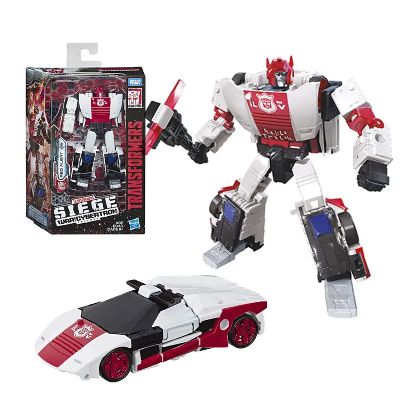 

TAKARA TOMY Genuine Transformers Toys Cybertron WFC Deluxe Red Alarm Genuine Actionable Deformation Toy Collection Hobby