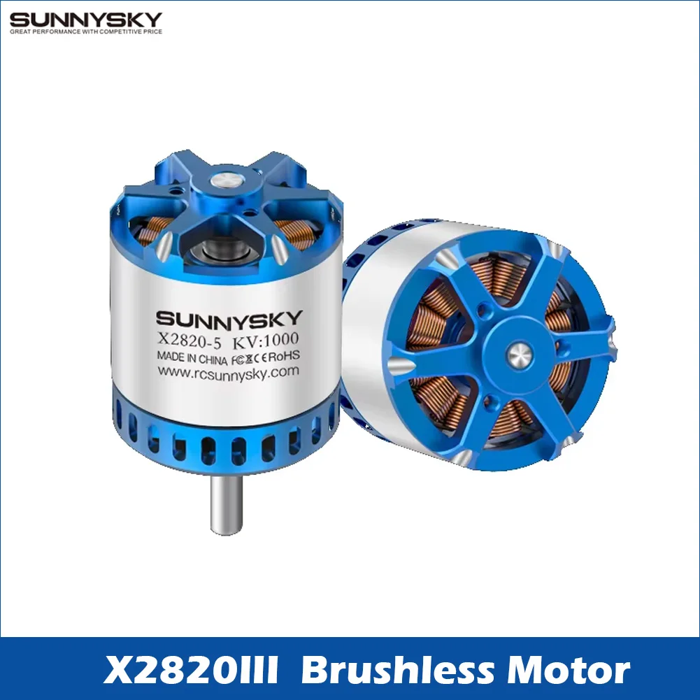 

Бесщеточный двигатель Sunnysky X2820III 860KV 1000KV 1250KV для радиоуправляемых вертолетов, самолетов, FPV-квадрокоптеров и мультироторов