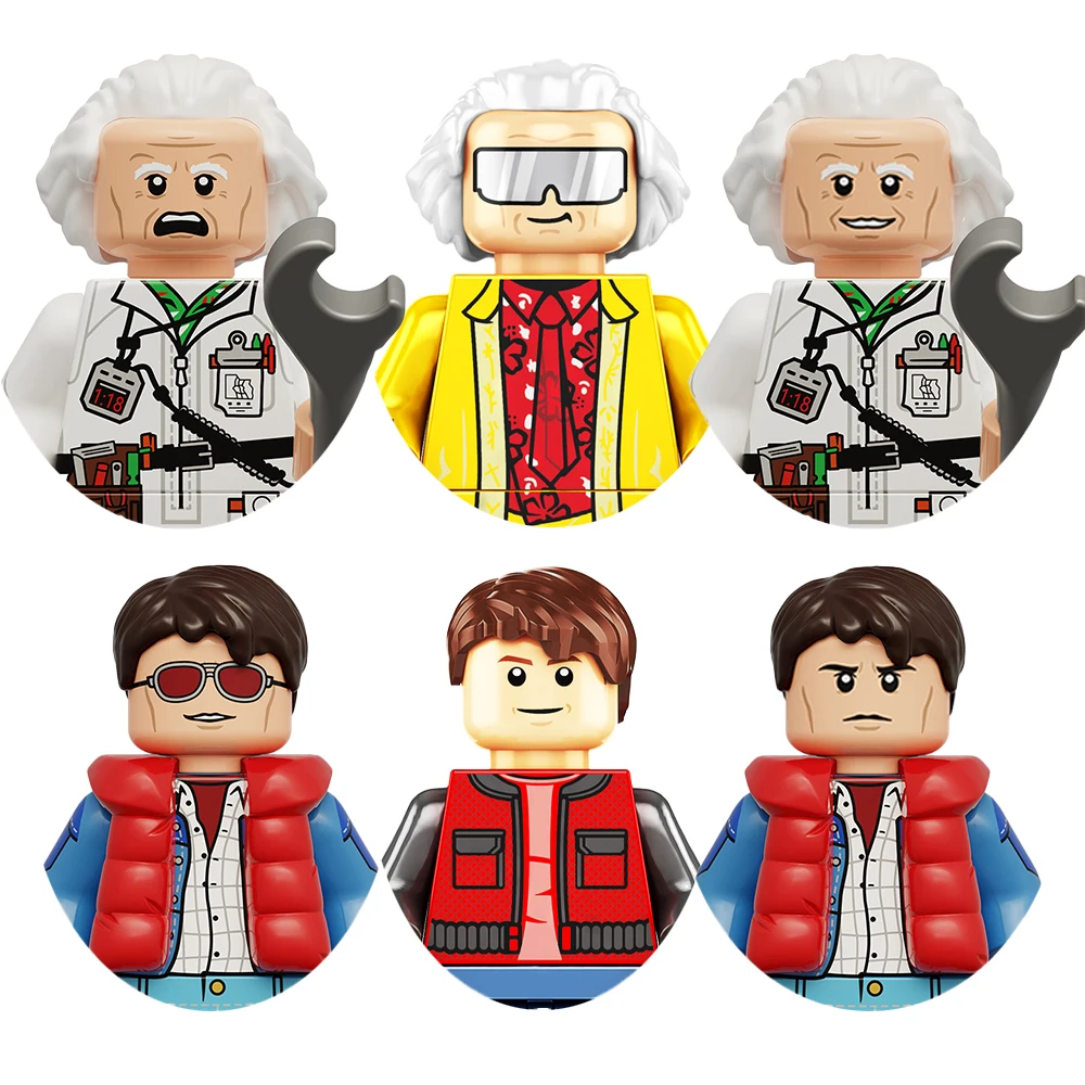 2026 New Movie Bricks BACK TO FUTURE Blocks For Toys Gifts New Mini Action Figures Children Building Blocks For Party Gifts