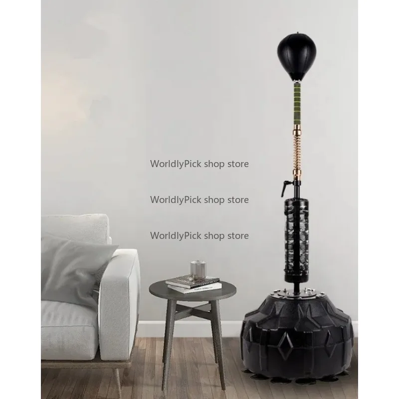 Боксерская груша с регулируемой высотой и подставкой для взрослых и детей, отдельно стоящая боксерская сумка для рефлектора, оборудование для фитнеса и бокса