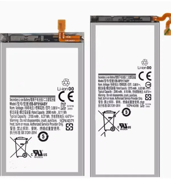 new for Sam Z Fold 2  EB-BF916ABY  EB-BF917ABY battery Fold 3 EB-BF927ABY EB-BF926ABY