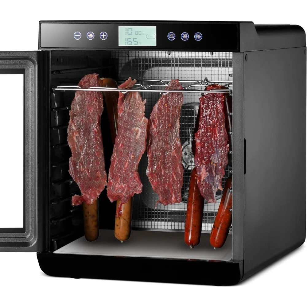 Temperature Control | Keep Warm Function | Dryer for Jerky, Herb, Meat, Beef, Fruit and To Dry Vegetables