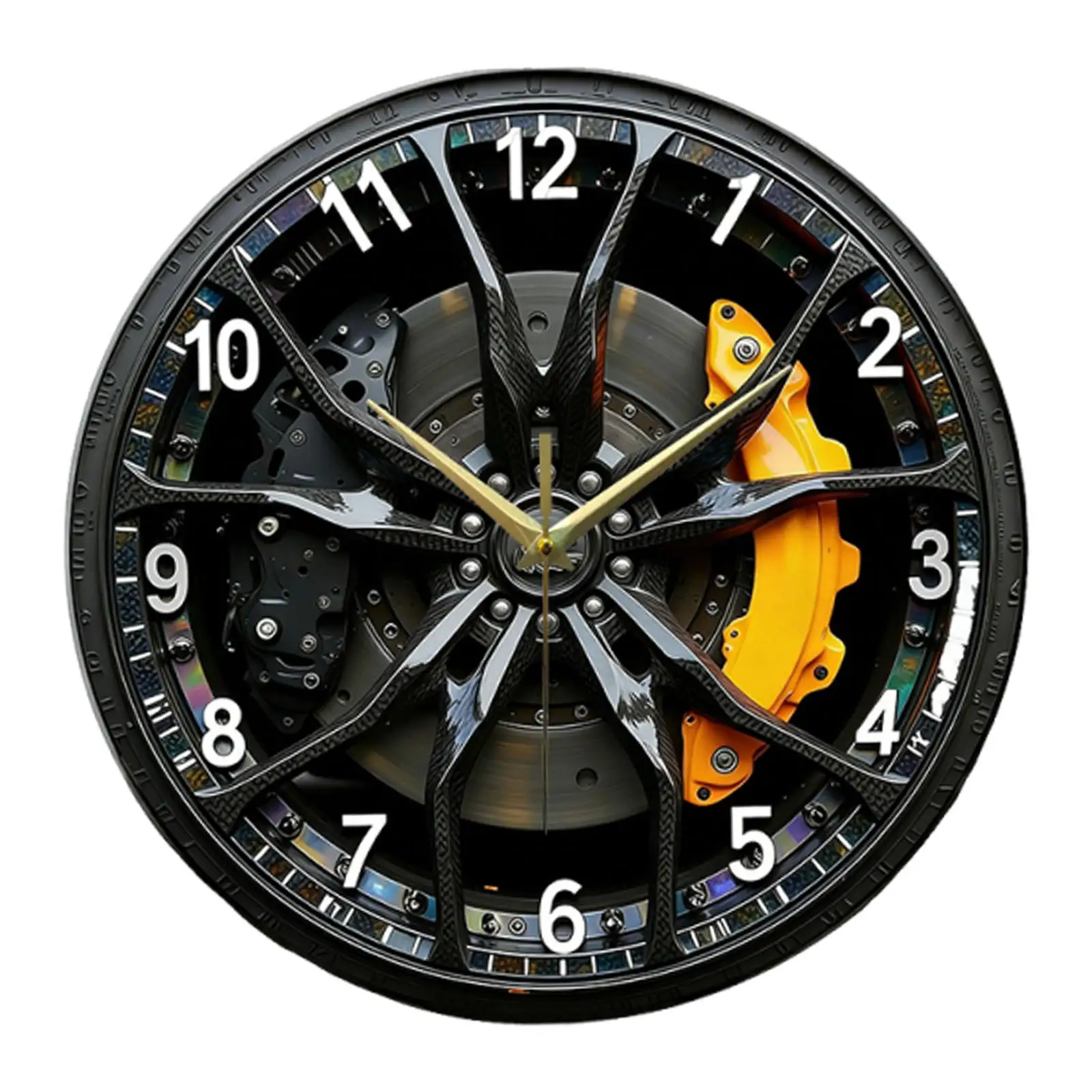 Wall Clock Easy Read Gifts Hanging Clock for Classroom Bathroom Farmhouse