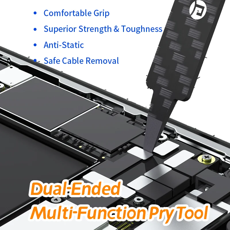 JTX QW11-14 Carbon Fiber Pry Tool Opening Tool High Temperature Resistance LCD Screen Disassembly Card Phone Repair Tool