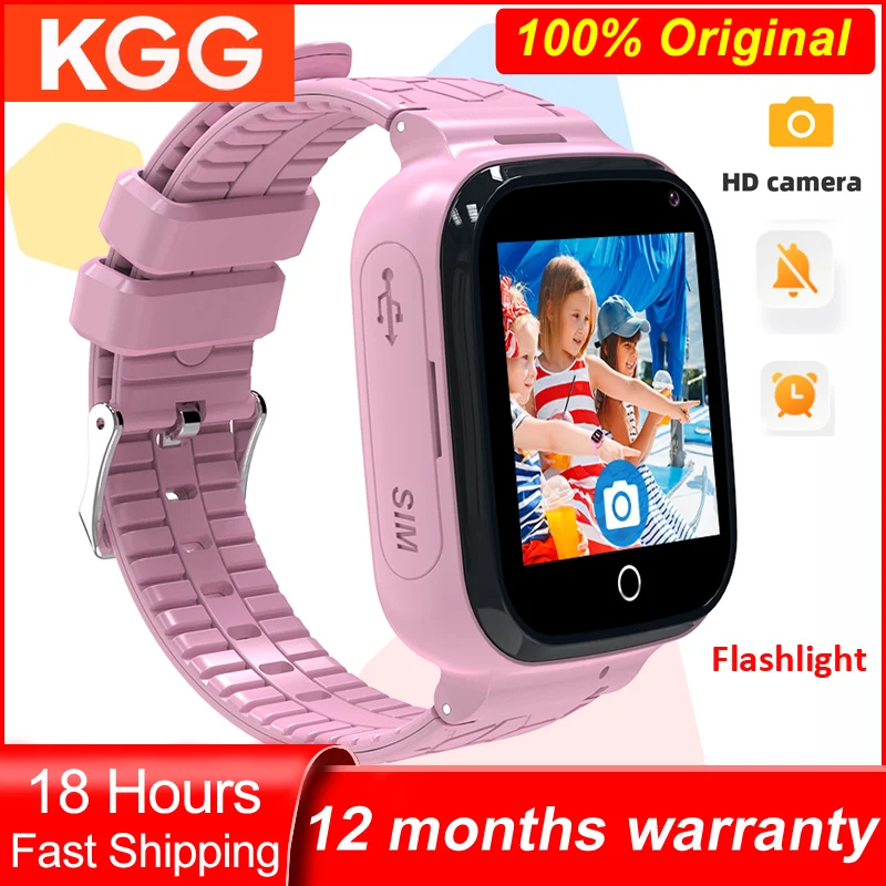 

New Kids Smart Watch Phone GPS SOS Tracker Flashlight Camera Remote Moniter Alarm Clock Baby Smartwatch For Children Gifts