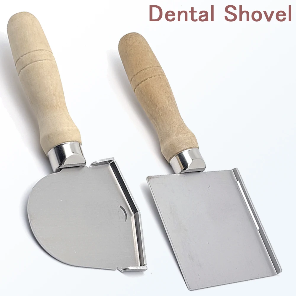 1pcs Dental Wax Spade Shovel Oral Full Denture Processing Wax Dyke Produce Dentist Shovel Hot Wax Shovel Dental Lab Tools