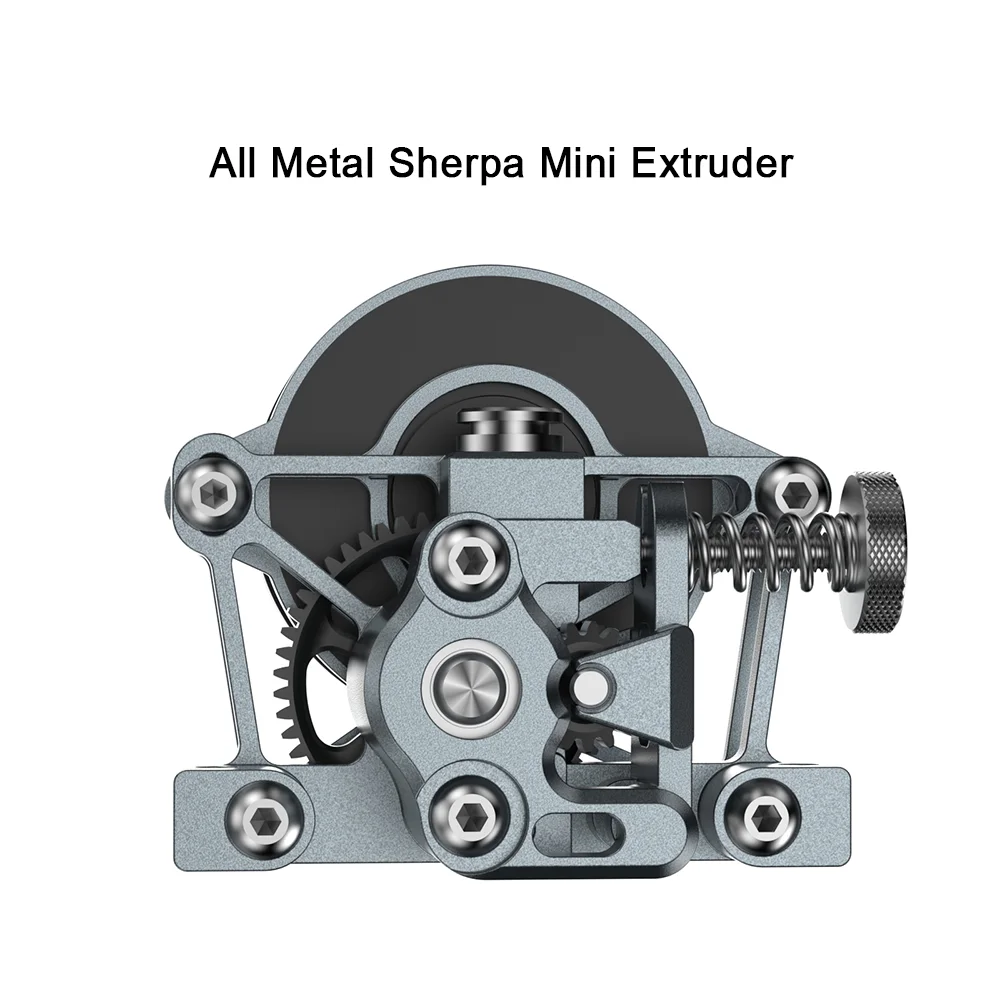 FYSETC New Product CNC All Metal Sherpa Mini Extruder High Temperature Resistance Light Weight Kit for Voron CR-10 Ender