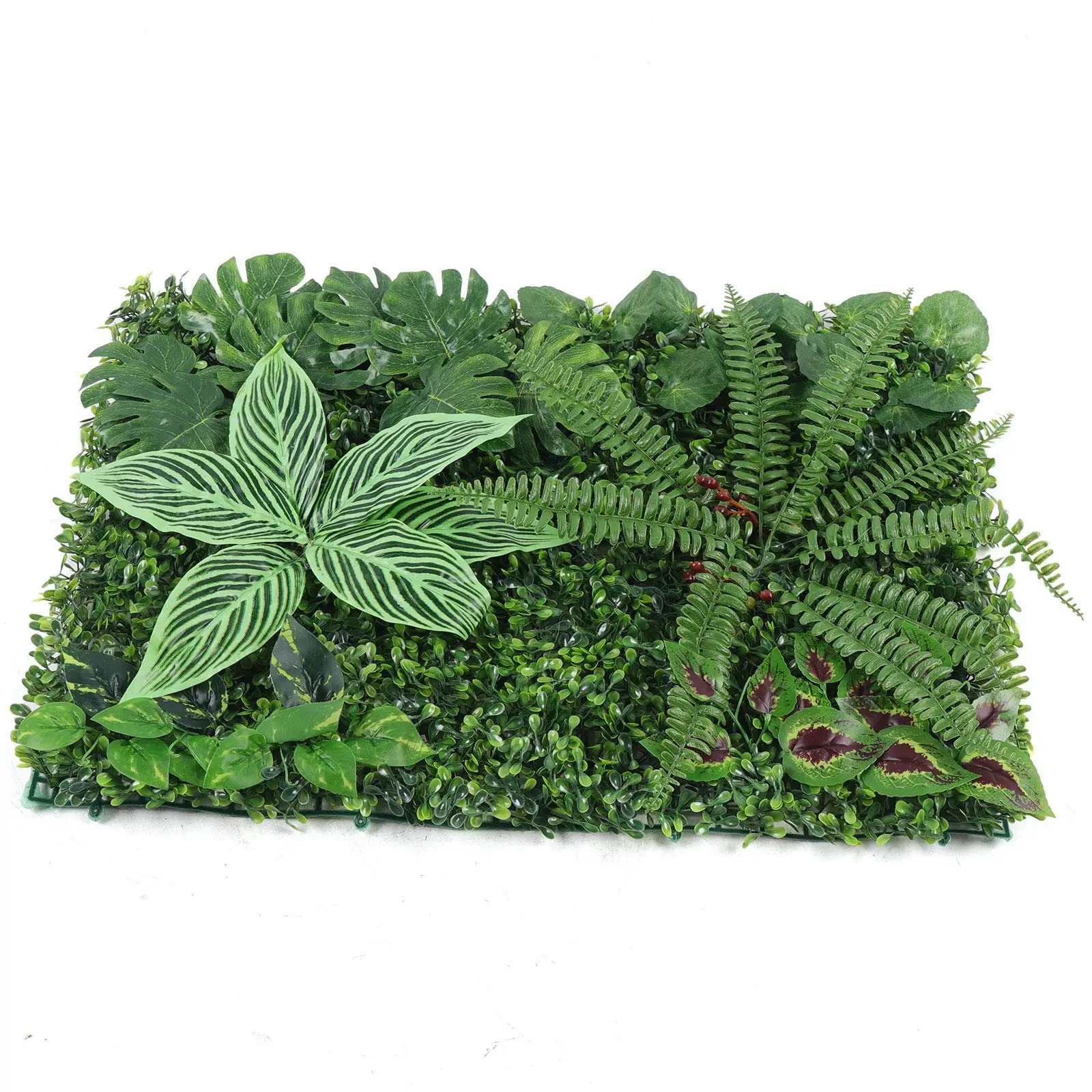 

Настенная панель из искусственных растений, 12 шт., панели из искусственного самшита, топиарное растение из живой изгороди