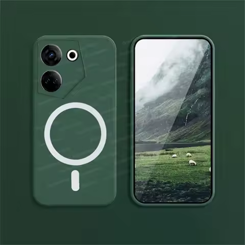 For Tecno Camon 20 4G/ Camon 20 Pro 4G/ Camon 20 Pro 5G Candy Color Matte Magnetic Circle Wireless Charging Soft TPU Case