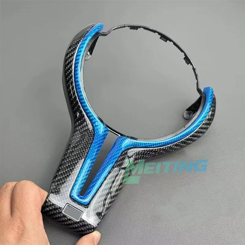 Suitable for BMW F06 F10 F11 F12 F15 F16 F20 F21 F22 F30 F32 F34 forged carbon fiber car interior forged paddles view 3
