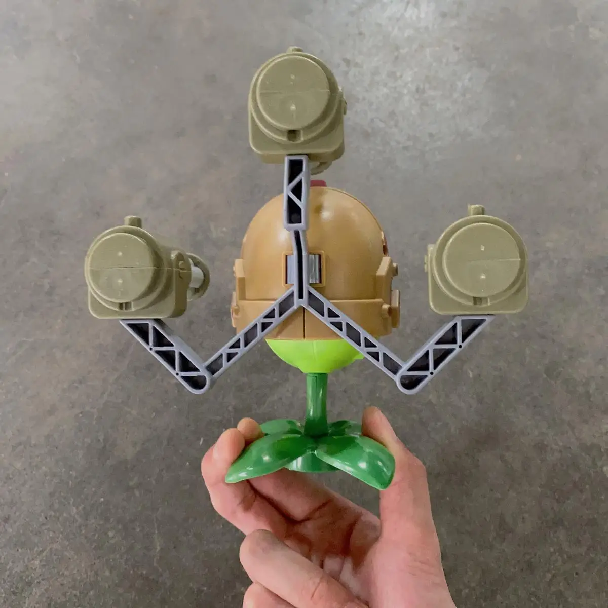 النباتات مقابل الزومبي جاتلين البازلاء مطلق النار الدكتور زومبي حقيقية لعبة المشهد الشكل الحلي لينة سيليكون الشكل الصبي هدية عيد ميلاد