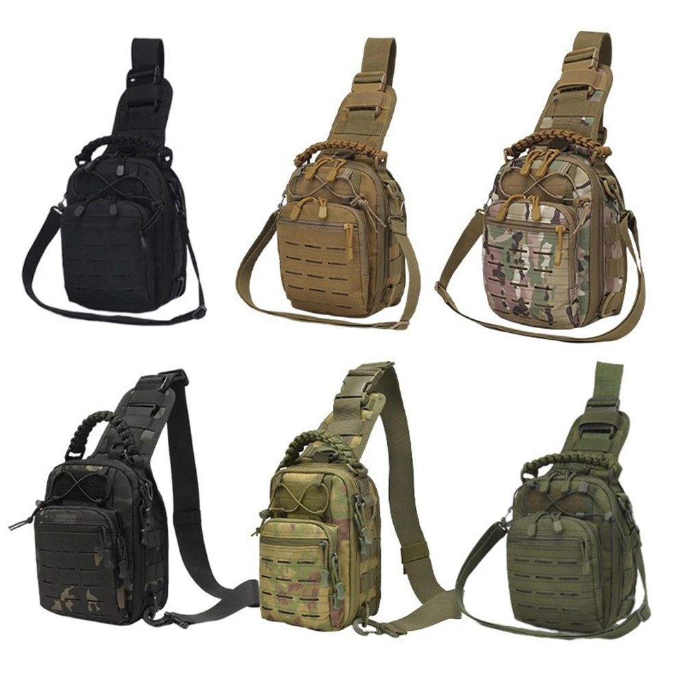 

Тактическая нагрудная сумка, сумка для оружия, EDC-подсумок, наплечная сумка, аптечка, медицинская сумка, кобура для пистолета, сумка для кемпинга, охоты, походов