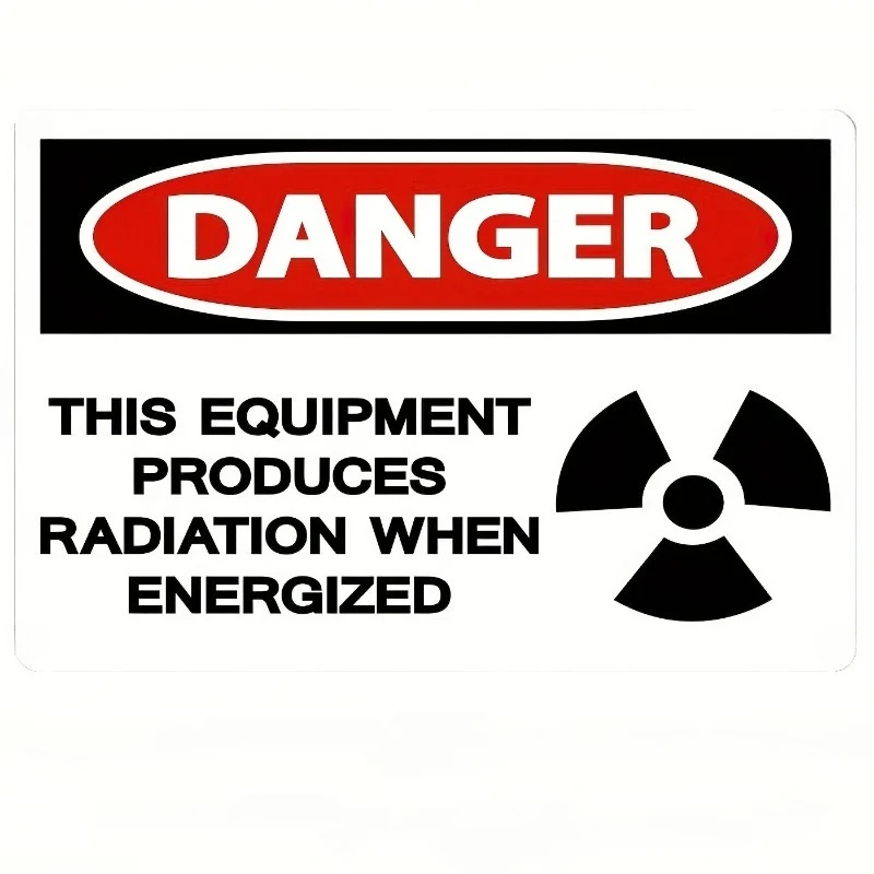 

Новые автомобильные наклейки и наклейки "Caution Radiation Hazard" Настенный декор 15 см ПВХ KK