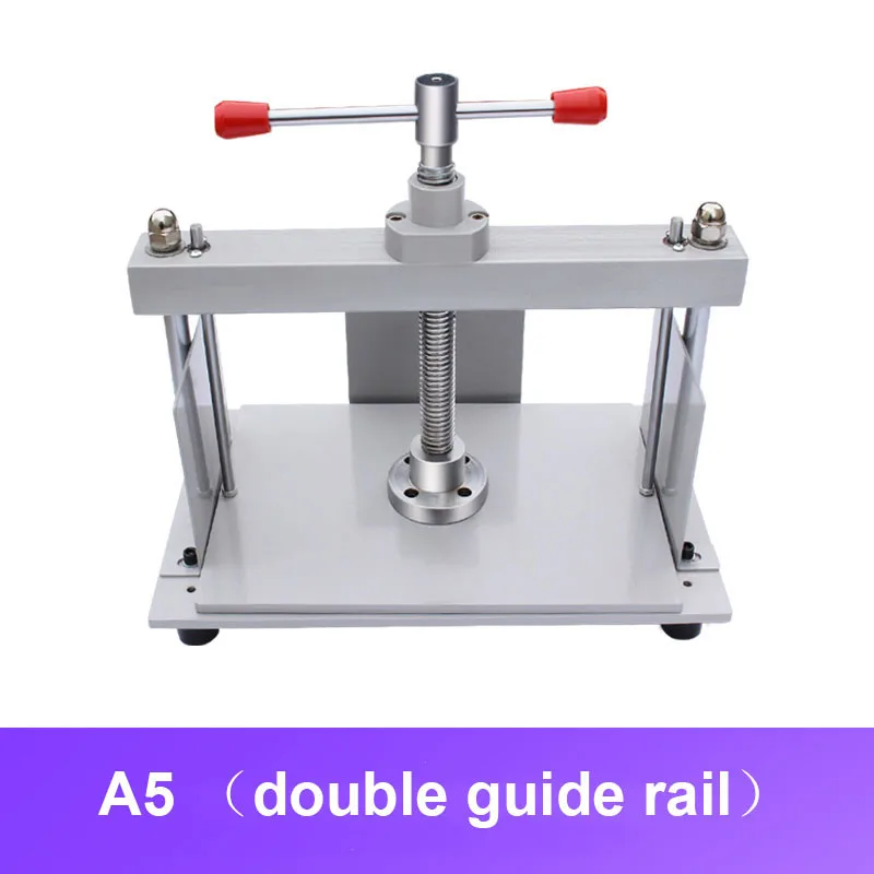 Flattening Machine A4A3 Booking Machine Photo Album Paper Bill Pressing Machine Book Binding Machine Iron Plate Binding Machine