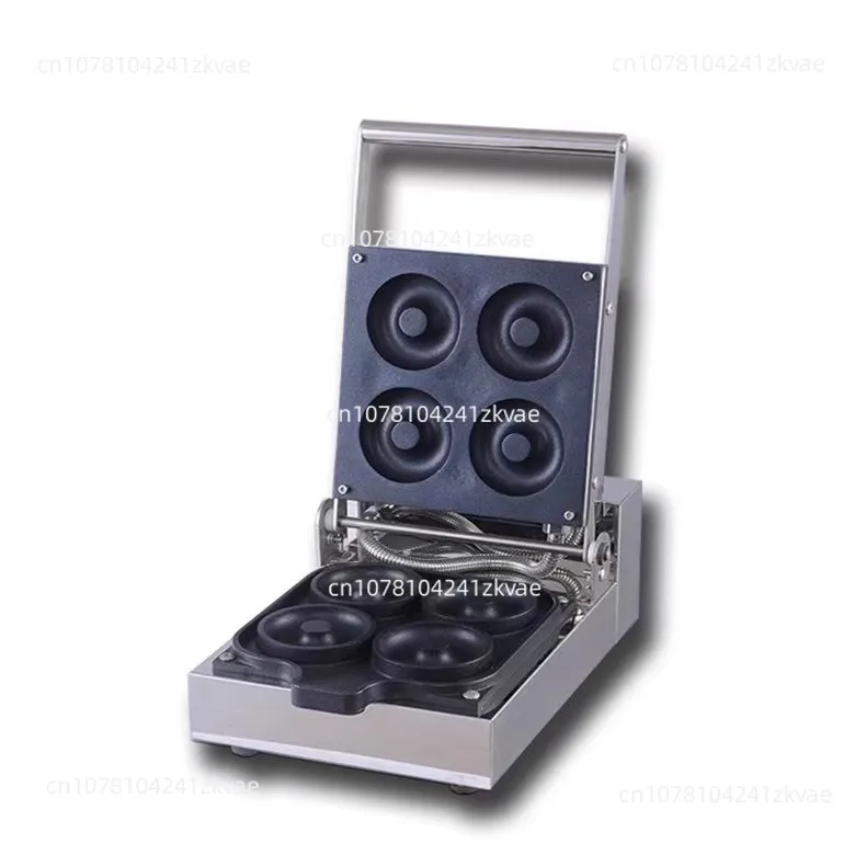 صانعة الدونات والمافن بأربعة شرائح مع تسخين على الوجهين للوجبات الخبز