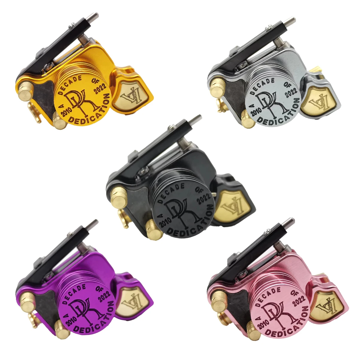 

Adjustable Stroke And Hardness V7-R Shrapnel Rotary Tattoo Machine Coreless Motor Tattoo Machine Gun Black Gray Gold Purple Pink