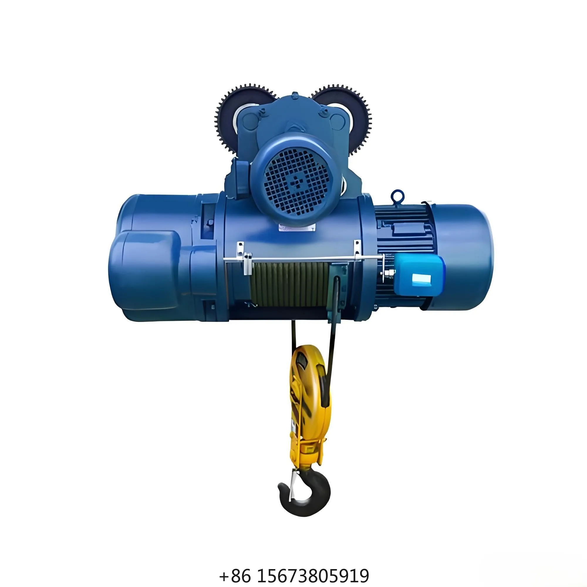 High Efficiency MD Model 8 Ton Electric Wire Rope Hoist Remote Control IP55 Protection New Condition Steel Lifting Tool for