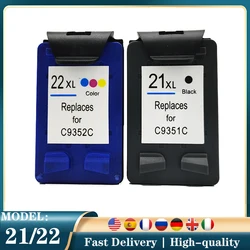 Vilaxh 21 22 XL Compatible Ink Cartridge Replacement for HP 21XL 22XL HP 21 22 Deskjet F2180 F2280 F4180 F2200 F380 380 Printer