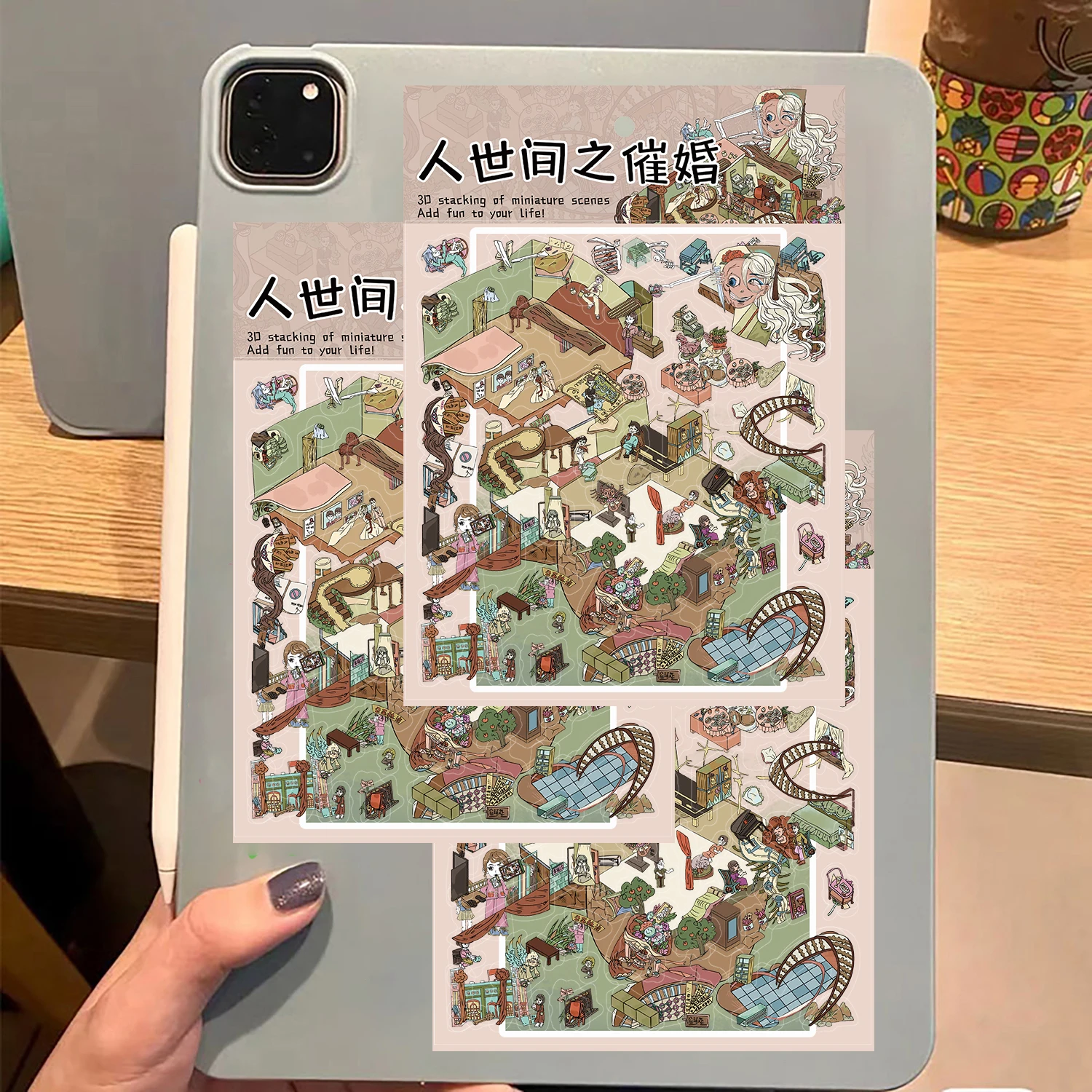 3 قطعة الحكم إلى Gget المتزوج المشهد ملصق المشهد مقهى مضحك سكيت دراجة سجل القصاصات مهرجان الشارات لملصقات صناعة يدوية