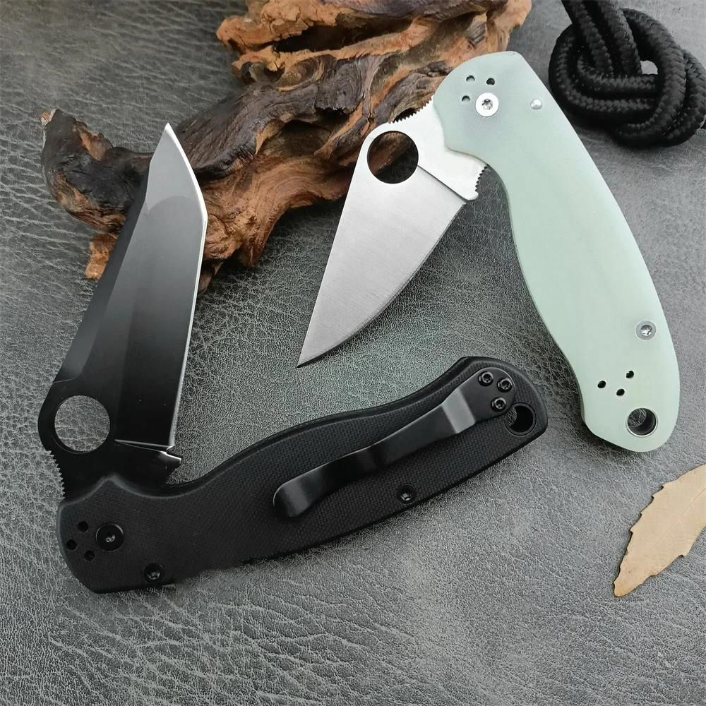 C81 Pocket Bearing Folding Knife CPM-S30V Blade G10 Handle Hunting Tactical Knives Outdoor Camping Self-defense EDC Tool