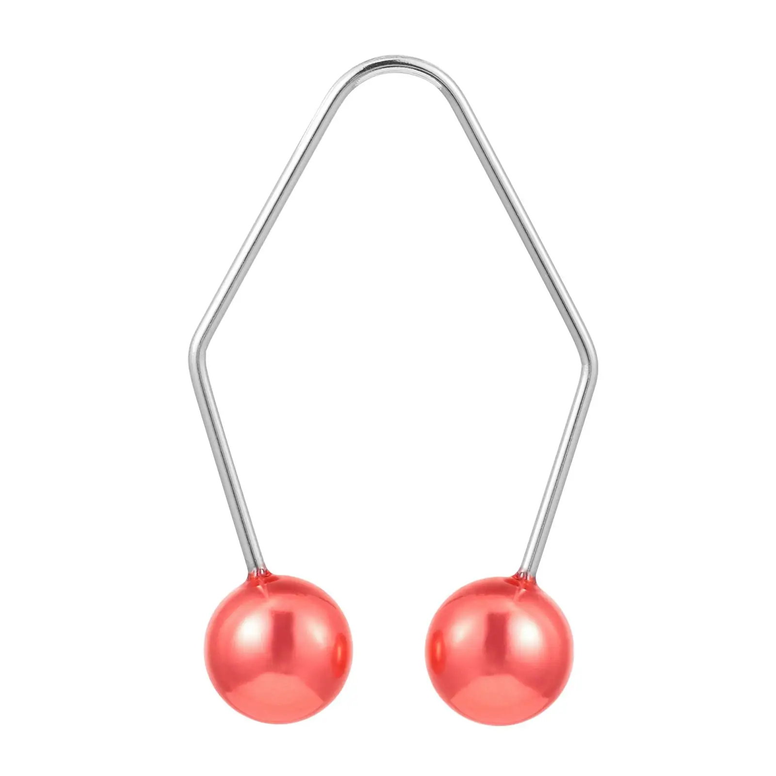 1 Pair Gift Alloy Dimple Trainer Facial Beauty Tools Pearl Dimple Maker for Cheeks Easy to Wear Facial Dimple Make Tool