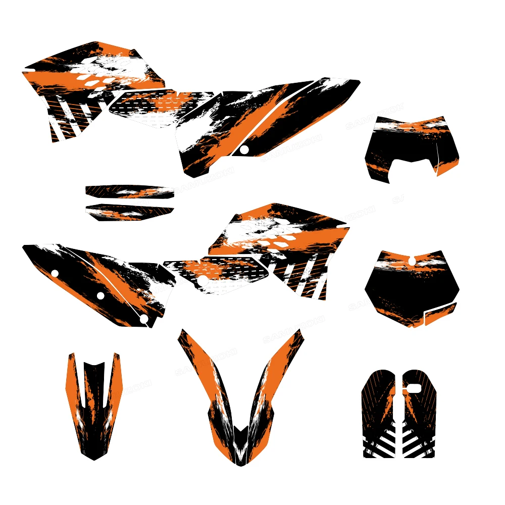 Suitable for all models of 125-525 SX SXF 2005-2011 and 125- Full graphic decal sticker motorcycle background protective sticker