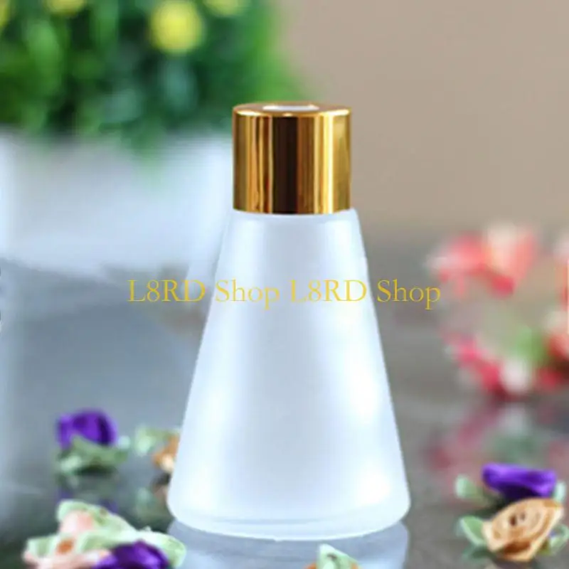 L8RD 30/50ml Glass Diffuser Bottles Aroma Vase Fragrance Accessories Use for DIY Replacement Diffuser Craft Projects