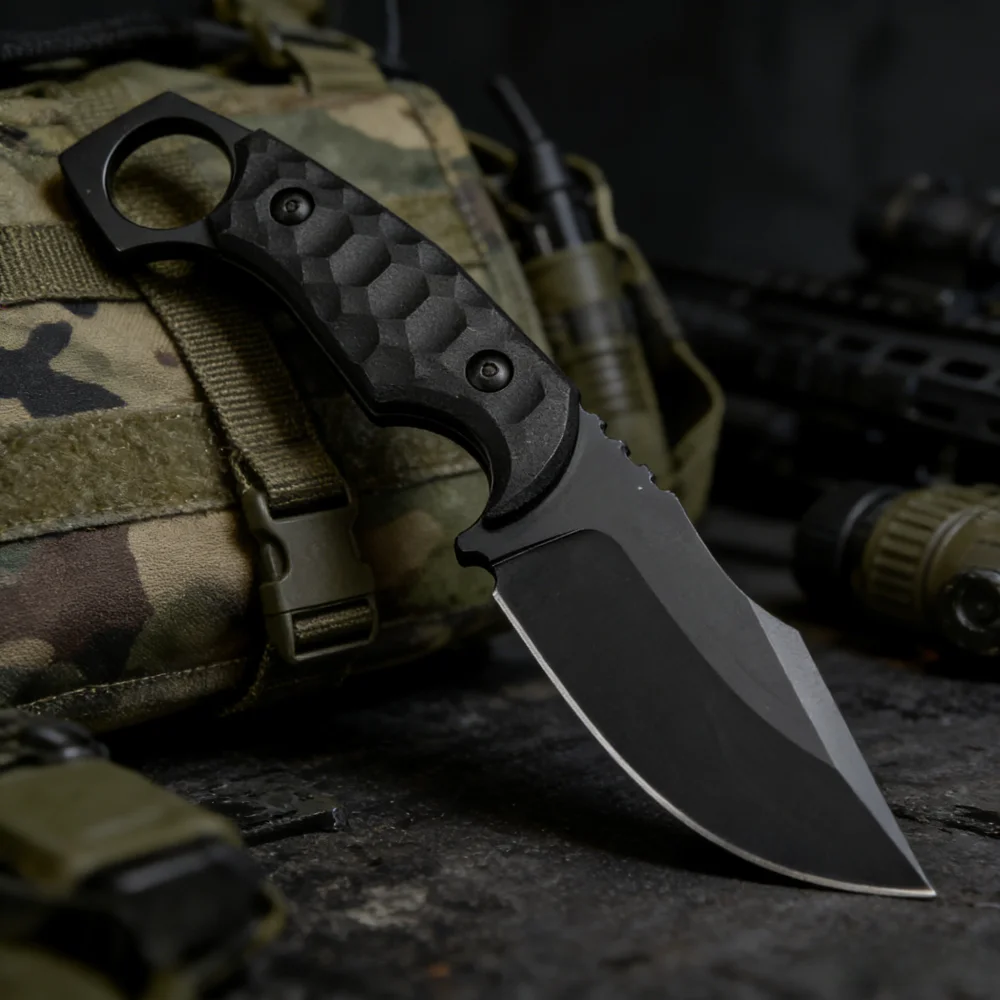 Новый тактический нож с фиксированным клинком из стали NioLox, рукоять из стекловолокна, для выживания, активного отдыха, EDC, кемпинга, резки