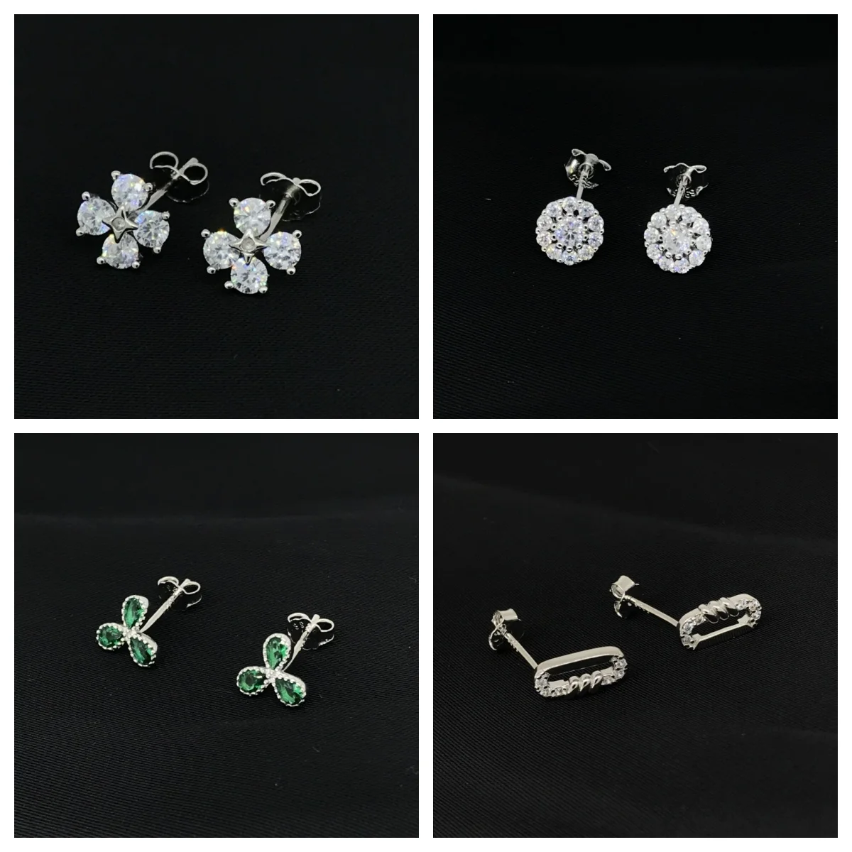 

Mini Lucky Grass Earrings Female Simple Design Earrings